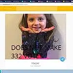Sourire, Photograph, Gesture, Screenshot, Font, Happy, Eyelash, Software, Multimedia, Electronic Device, Technology, Bambin, Communication Device, Multimedia Software, Web Page, Electric Blue, Magenta, Gadget